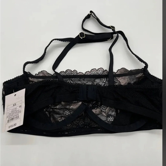 Auden Bralette Lace Bra Underwire Strappy XS - Picture 2 of 3